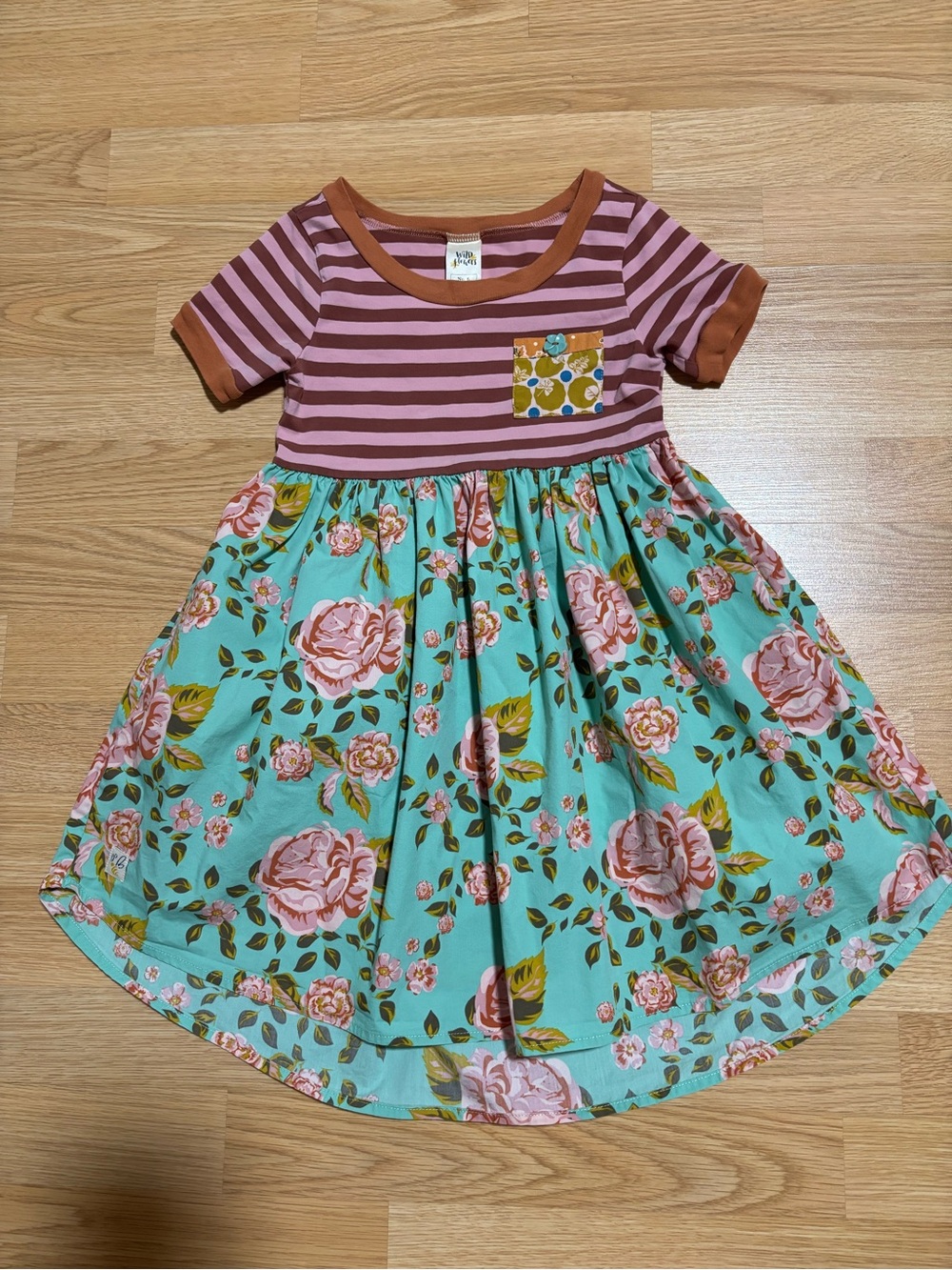 “Wildflower” high low dress size 6 in excellent condition